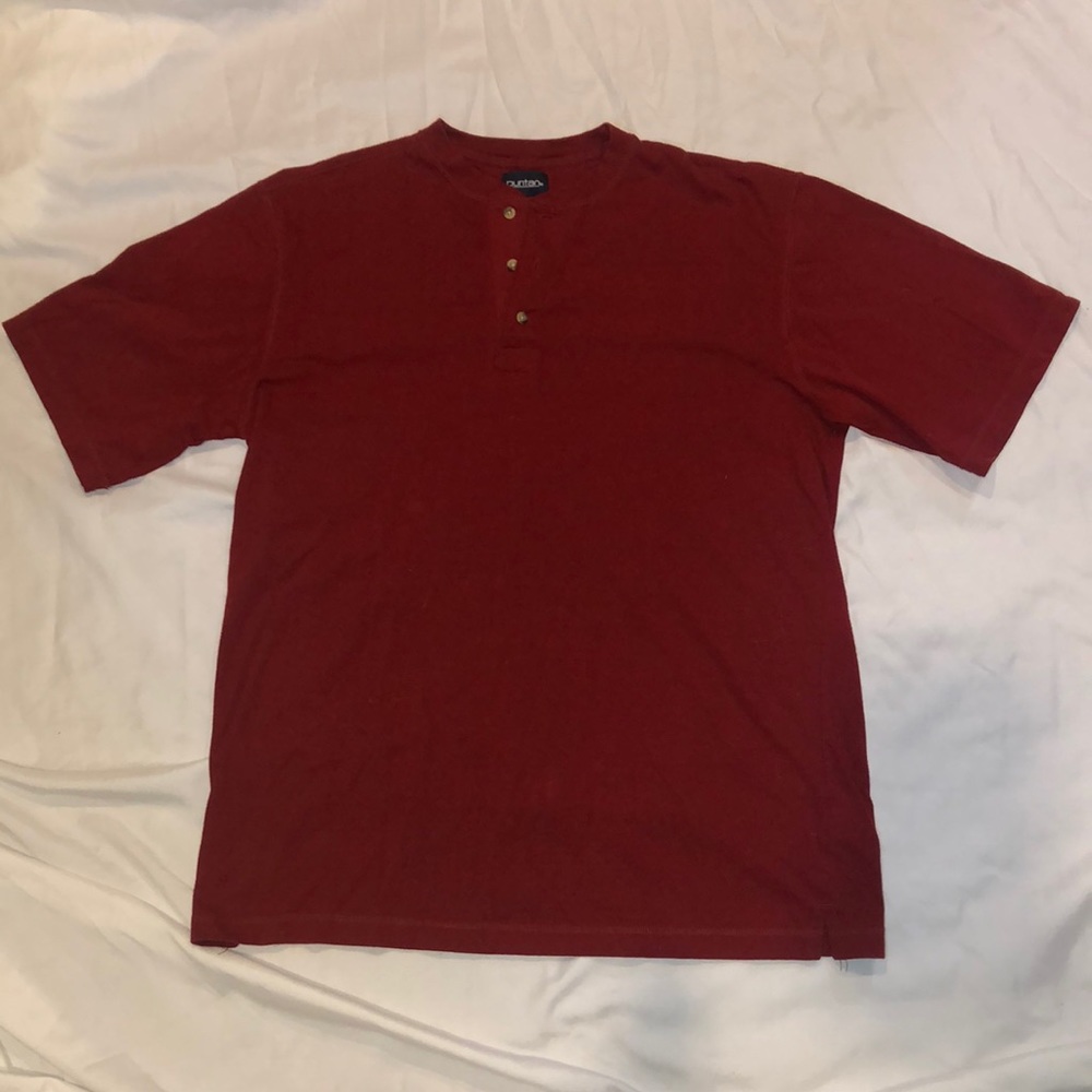 *Never Worn* Henley Red Shirt